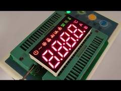Display LED de 4 dígitos de segmento 7 verde/rojo para el controlador de aire acondicionado