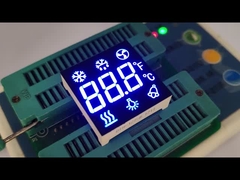 Controlador de refrigerador personalizado azul de 7 segmentos y 3 dígitos