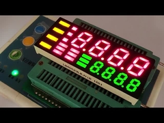 Display LED de 7 segmentos de 4 dígitos para hornos digitales.