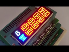 Pantalla LED alfanumérica de 14 segmentos y 4 dígitos Ultra Rojo/Blanco/Azul Personalizada