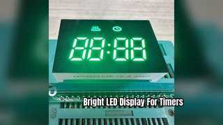 Pantalla LED verde puro de 0,38 pulgadas para temporizadores de horno
