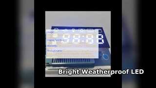 Pantalla LED ultrabrillante para exteriores personalizada y resistente a la intemperie