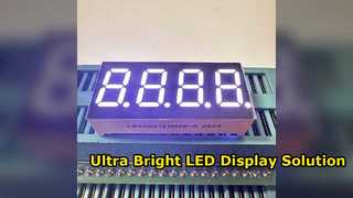Pantalla LED ultrabrillante para control de procesos industriales