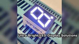 Pantalla LED de 7 segmentos de 0,39 pulgadas para paneles de instrumentos